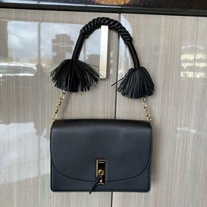 Altuzarra Ghianda Leather Tassel Shoulder Bag